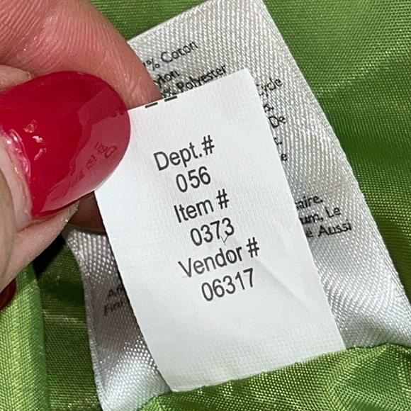 Eddie Bauer Lime GREEN TRENCH Coat HIDDEN BUTTONS Jacket lined Pockets 0373 LRG - Picture 4 of 16